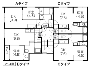 区画図